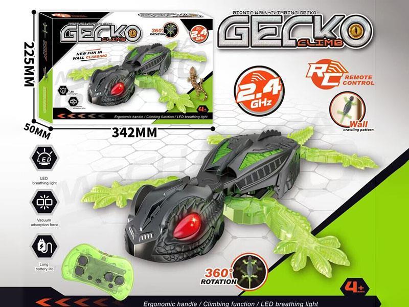 Remote Control Wall Climbing Gecko