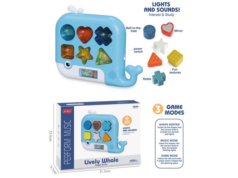 Whale Geometry Piano