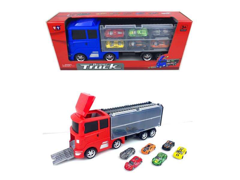 Snowmobile Storage Vehicle Combined With The Golden Car