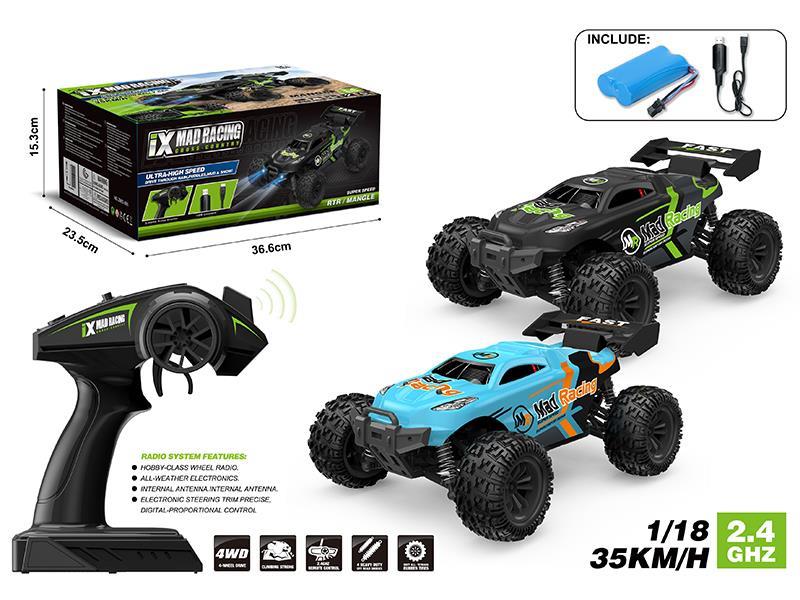 1:18 R/C 4WD Full Scale High-Speed Racing Car
