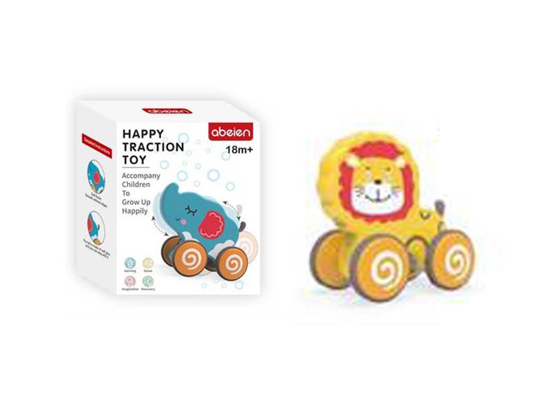 Happy Traction Toy - Lion