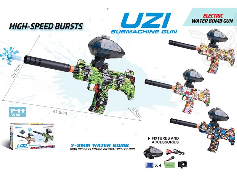 UZI Electric Continuous Shot Water Bullet Gun