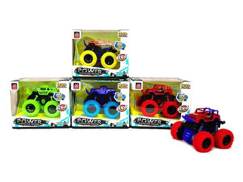 Friction 360° Rotating Alloy Stunt Car