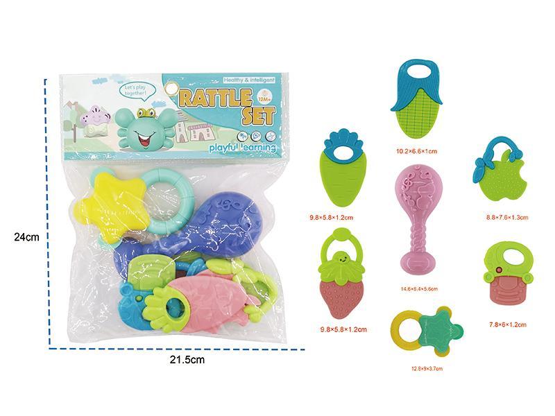 Baby Bells 7pcs (5 Teether)