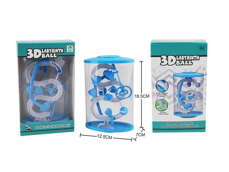 3D Labyrinth Ball
