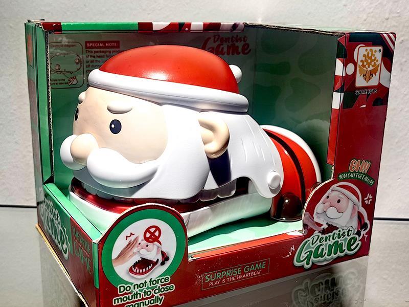 Santa Claus Bite Finger Game With Sound And Light