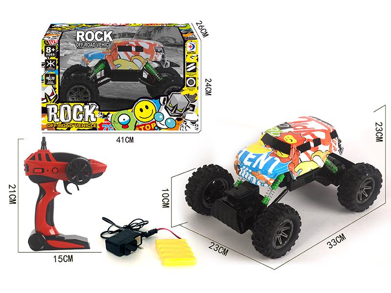 Remote Control Graffiti Off-Road Vehicle