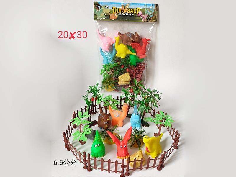 6pcs Dinosaurs Set