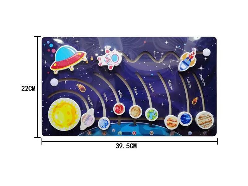 Wooden Solar System Walk Board