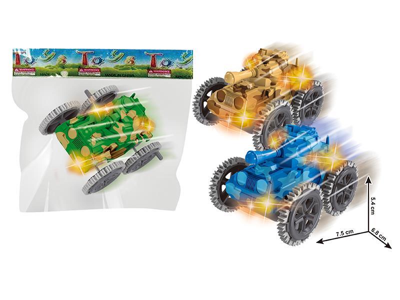 Friction Four-Wheel Drive Stunt Tank
