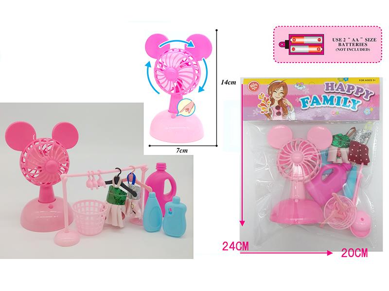 Electric Fan Laundry Combination