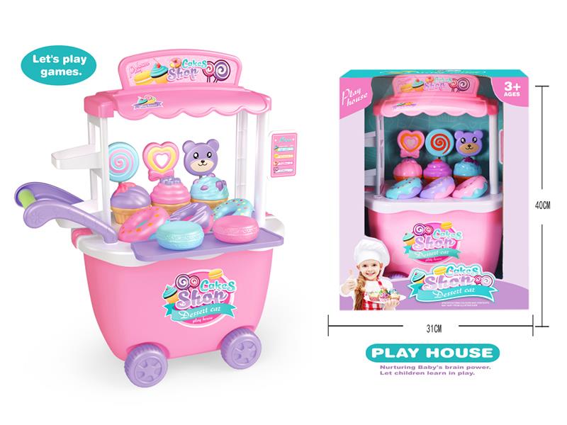 Cake Shop Dessert Cart