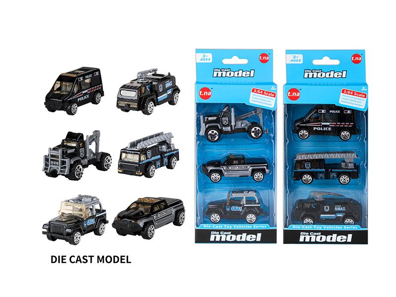 Slide Special Police Alloy Car