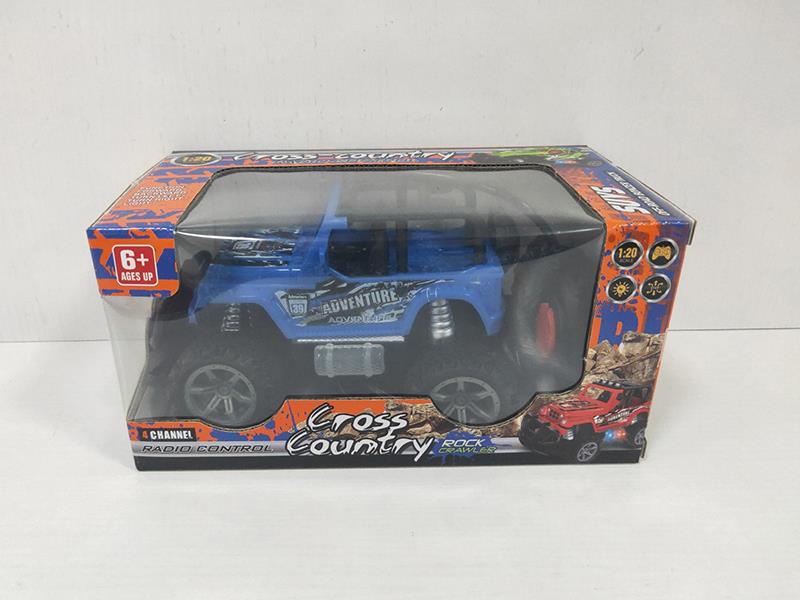1:20 4-Channel Remote Control Wrangler Off-Road Vehicle(Included Batteries)