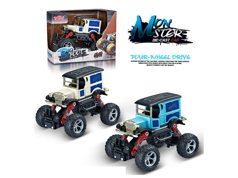 1:34 Q Version Alloy Return Force Simulation Climbing Wheel