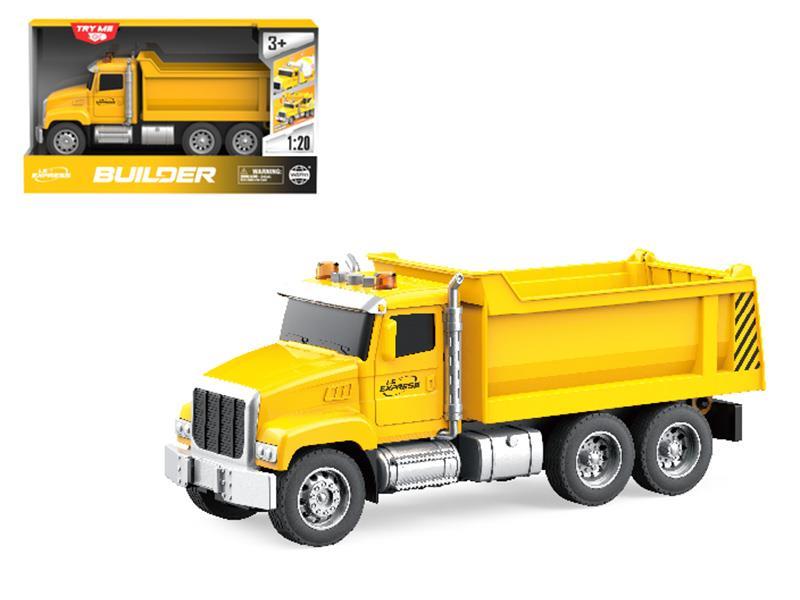 1:20 Friction Dump Truck(Light, Sound)