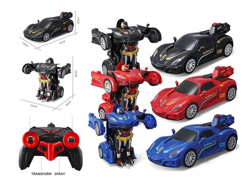 2.4G 1:16 R/C One Key Deformation Spray Car