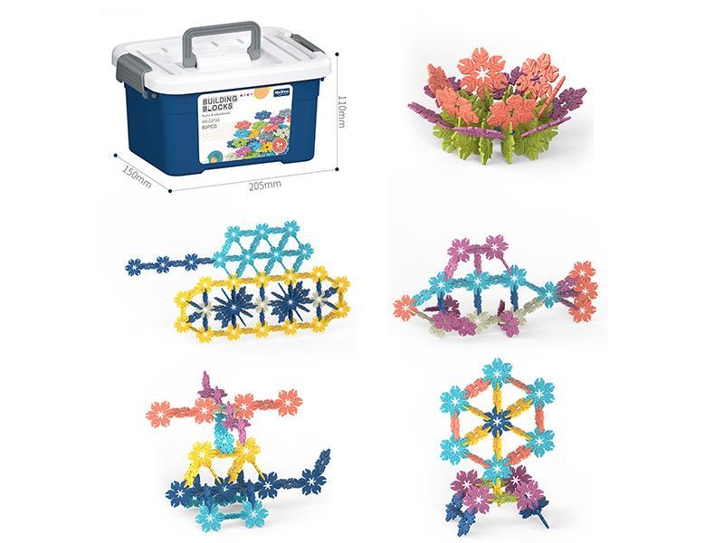 Snowflake Building Blocks 80pcs