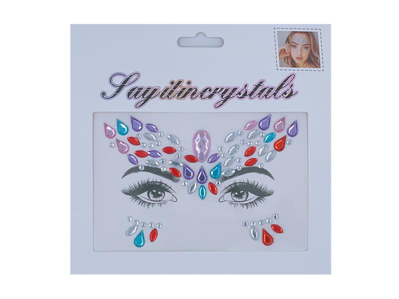 Face Crystal Stickers