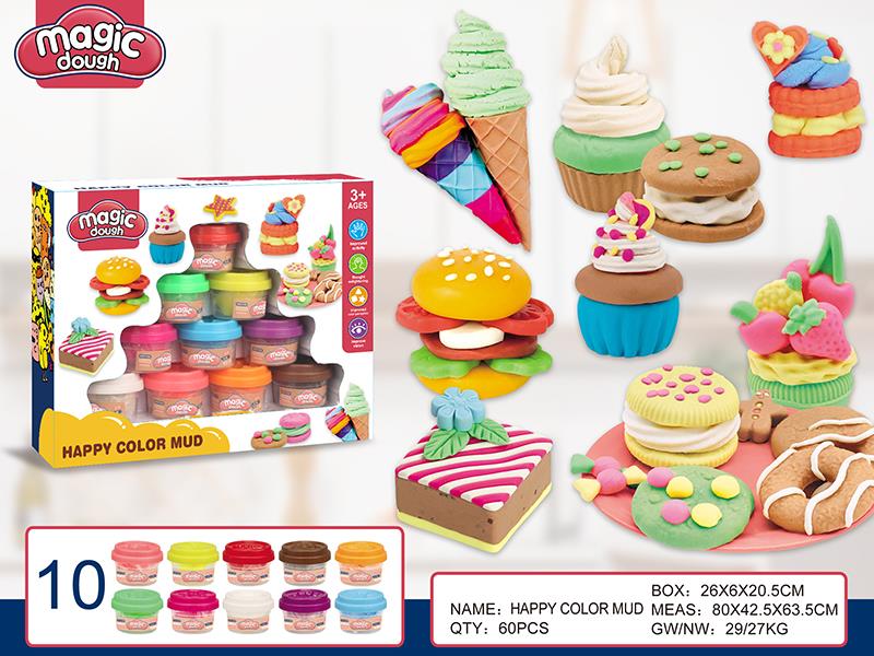 1 Oz Color Clay 10pcs