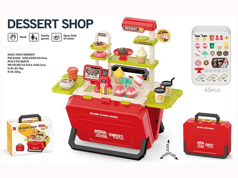 Candy Shop Storage Suitcase