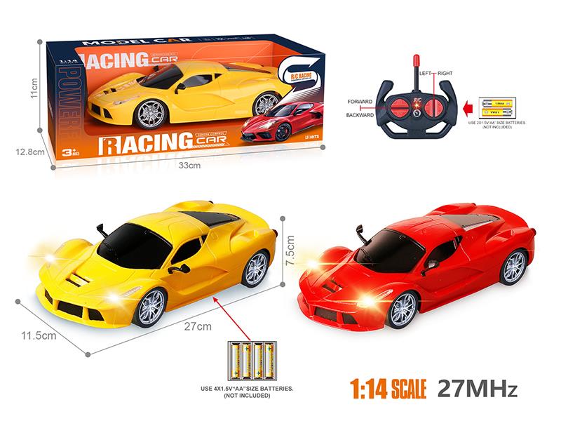 27Mhz 1:14 4-Channel Remote Control LaFerrari Simulated Car With Headlights