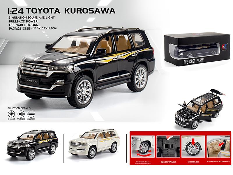 1:24 TOYOTA Land Cruiser Alloy Car