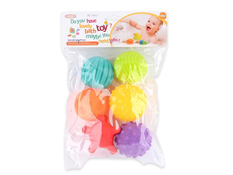 6pcs Vinyl Balls