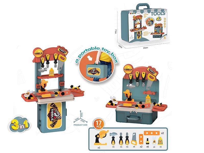 3 In 1 Tools Suitcase