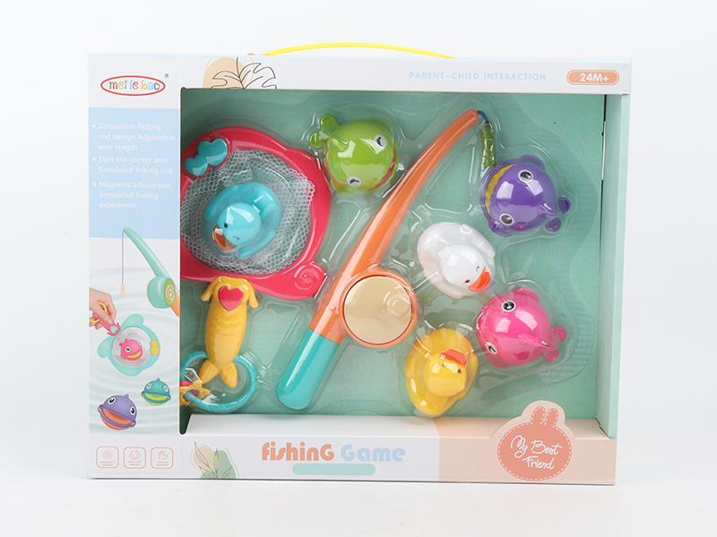 8pcs Fishing Game
