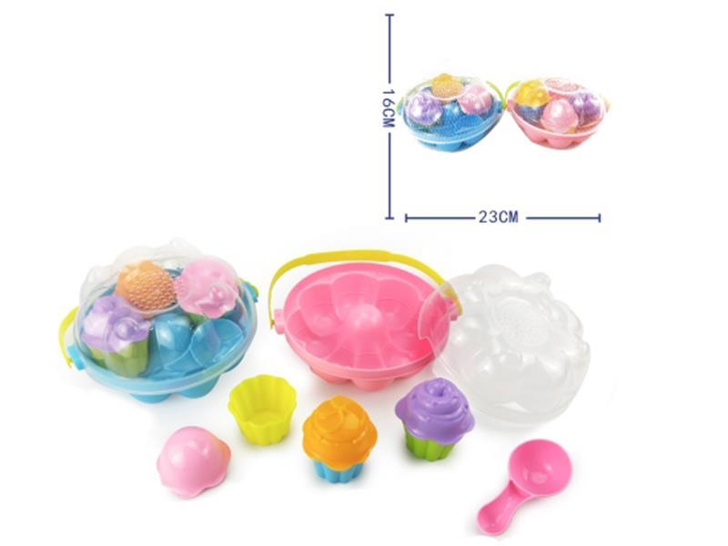 9pcs Ice Cream Sand Bucket Set