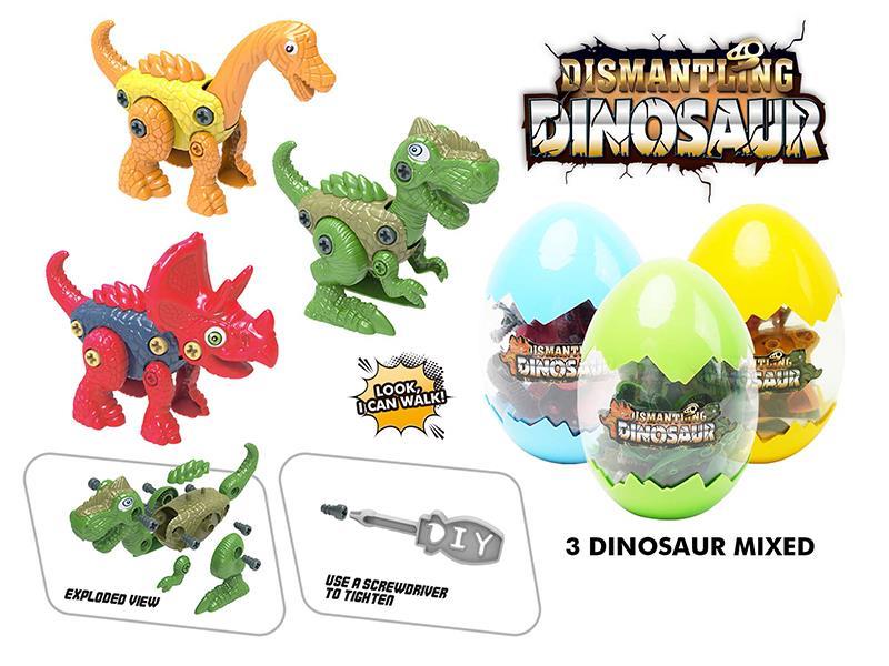 DIY Dinosaur(Brachiosaurus, Tyrannosaurus Rex, Triceratops)