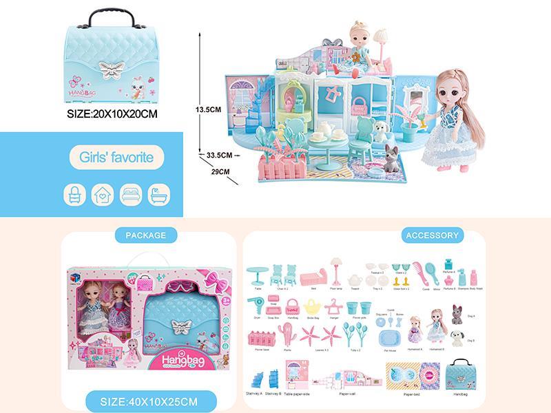 Princess Storage Handbag Toy