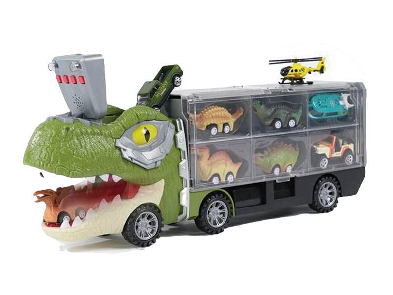 Slide Dinosaur Storage Truck