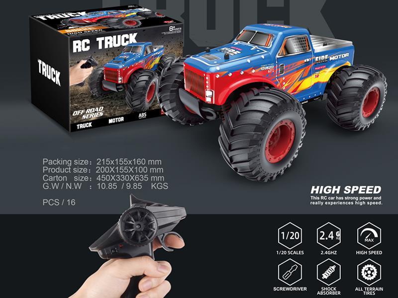 1:20 2.4G Remote Control Mini Sports Car