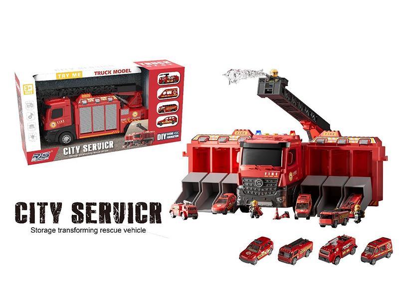 Storage Transforming Rescue Vehicle