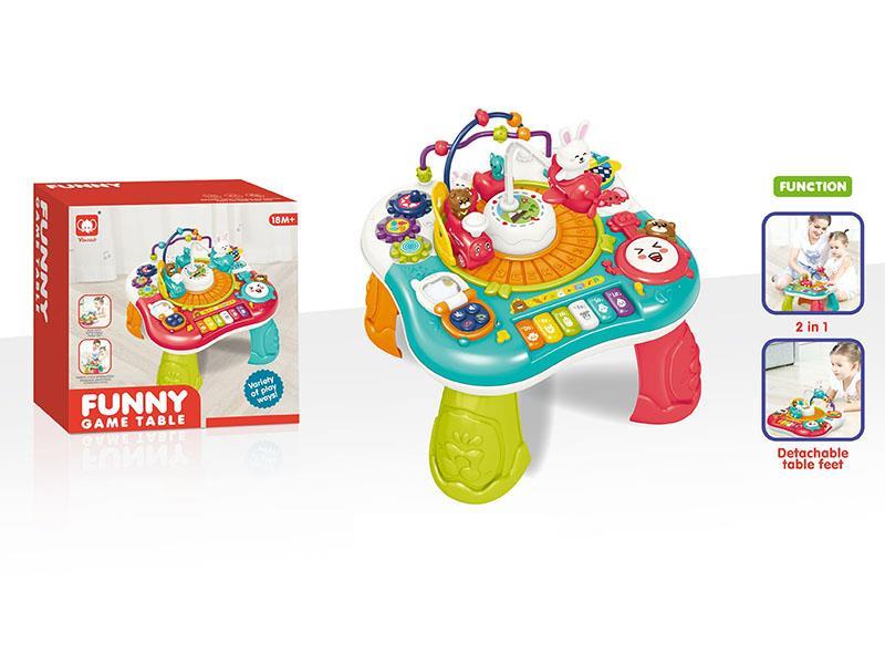 Multi-Functional 2-In-1 Game Table