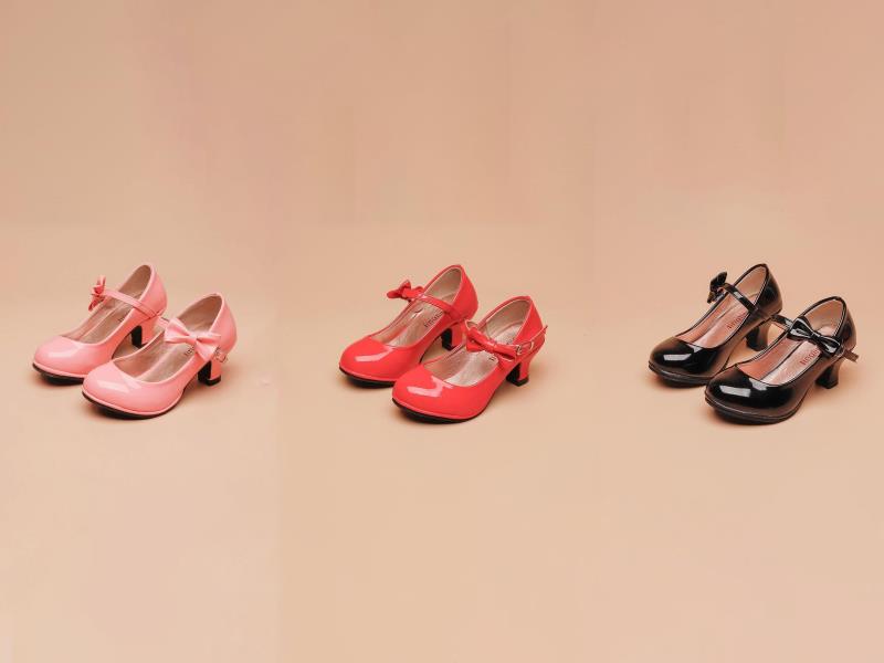 High-Heeled Girls' Shoes