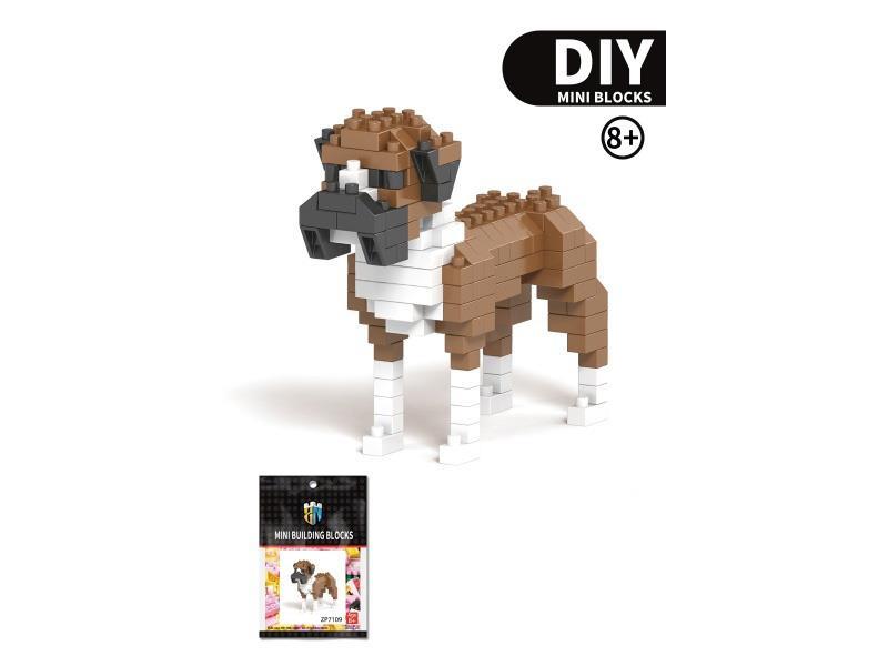 Boxer Dog Building Blocks Animal Series 150PCS
