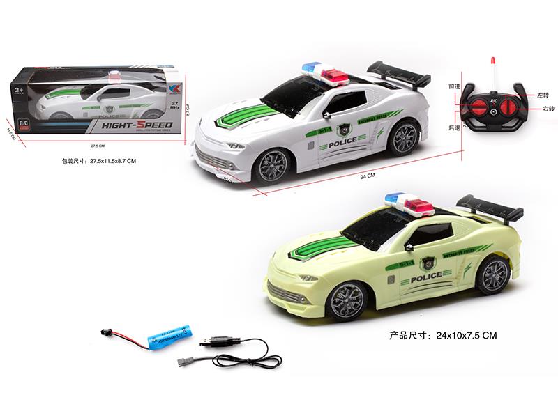1:18 4CH R/C Bumblebee Police Car(Without Light)