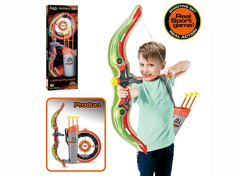 Bow And Arrow Set With Light