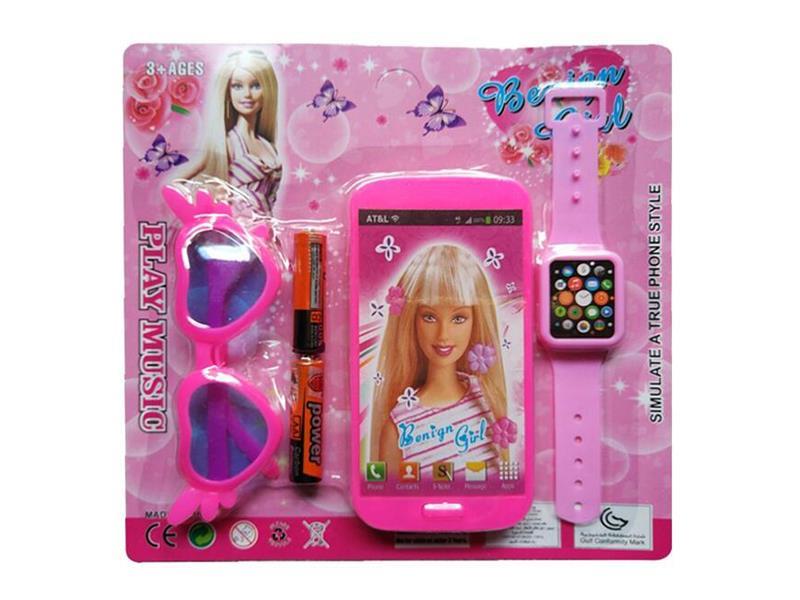 Mobile Phone+Watch+Glasses