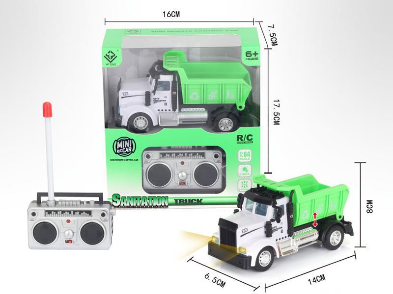 1:64 4-Channel Remote Control Truck With Light
