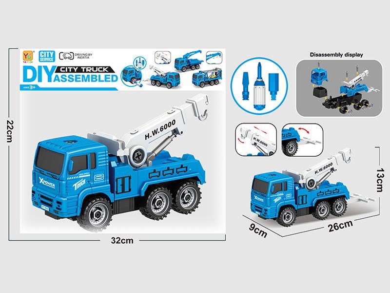 DIY Friction Disassembly And Assembly Of Rescue Vehicle
