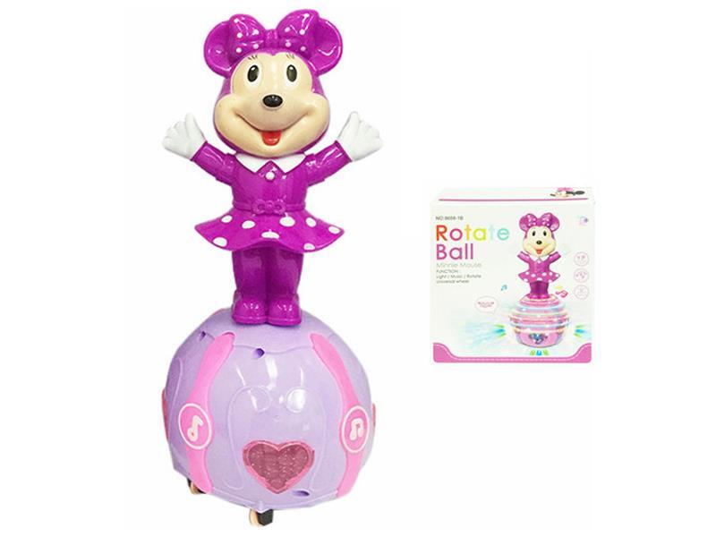 B/O Spinning Ball Minnie With Light And Music