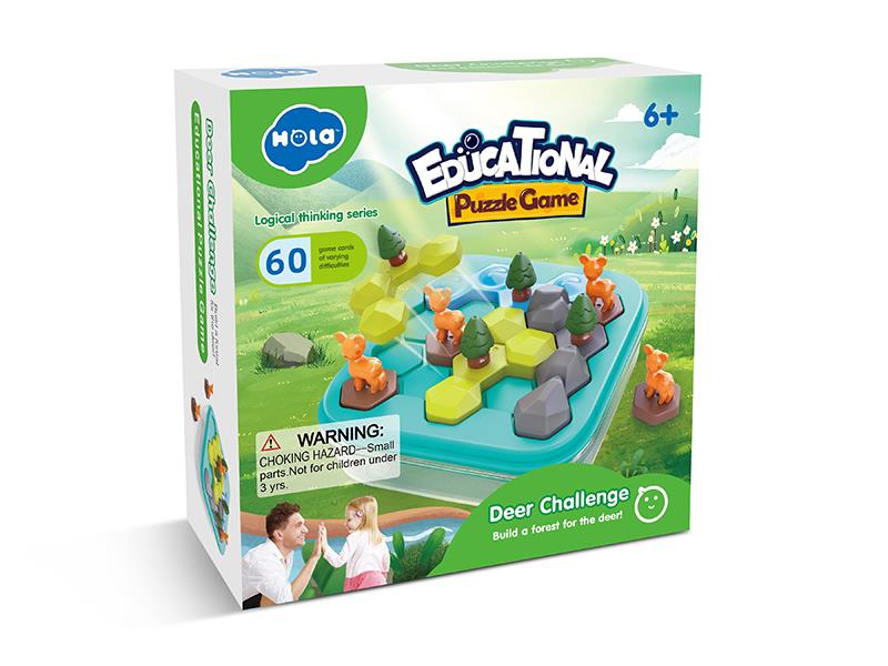 Deer Challenge Educational Puzzle Game