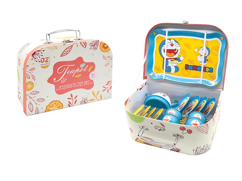 Tinplate Tea Set - Doraemon