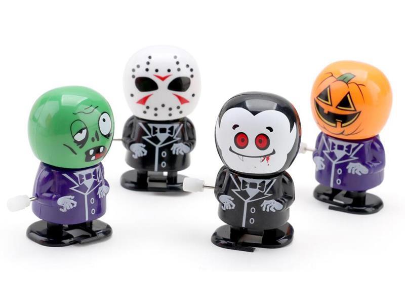Windup Walking And Shake Head Halloween Toys