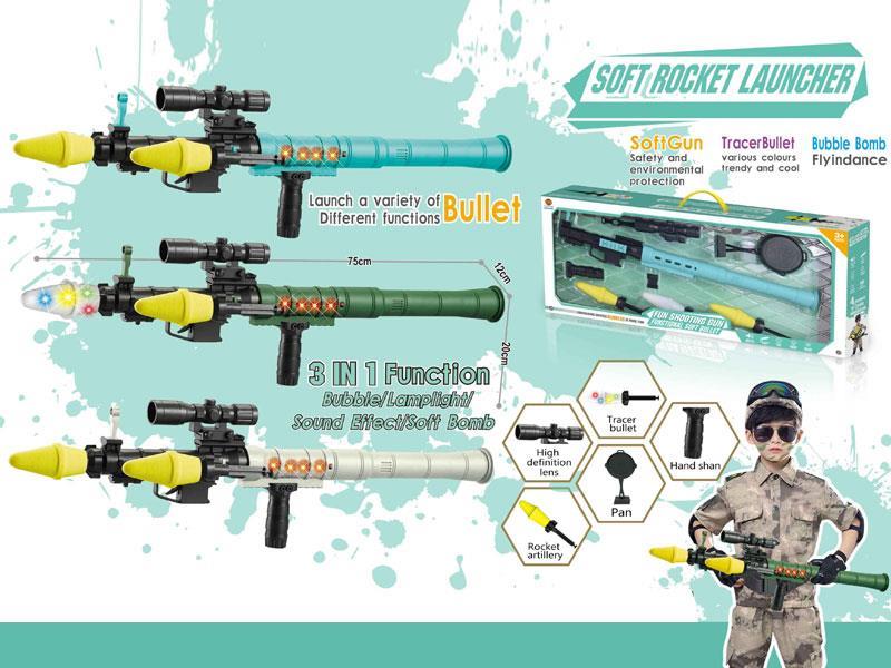 Soft Bullet Rocket Gun