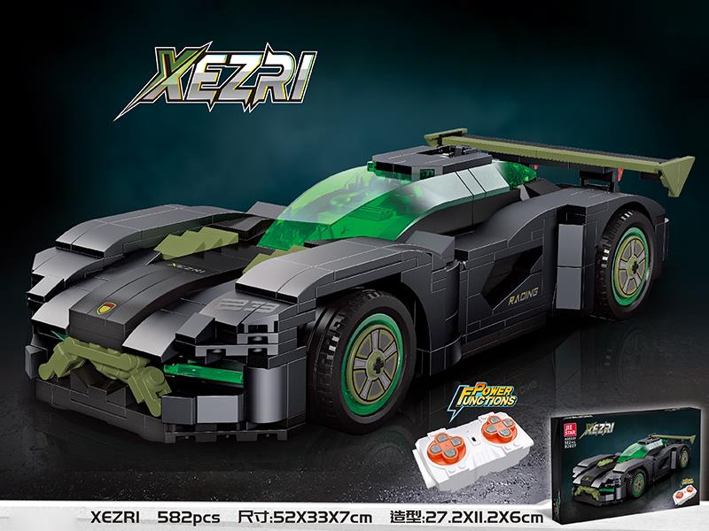 1:16 Xezri Car Model Building Blocks(Remote Control&Bluetooth)582PCS